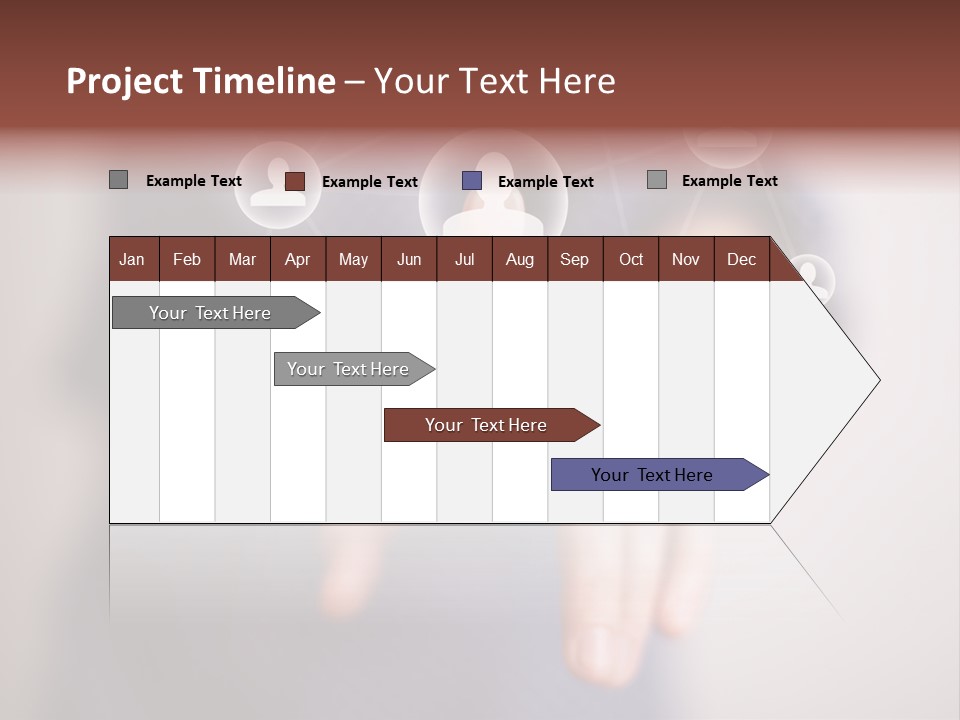 Community Touchscreen Icon PowerPoint Template