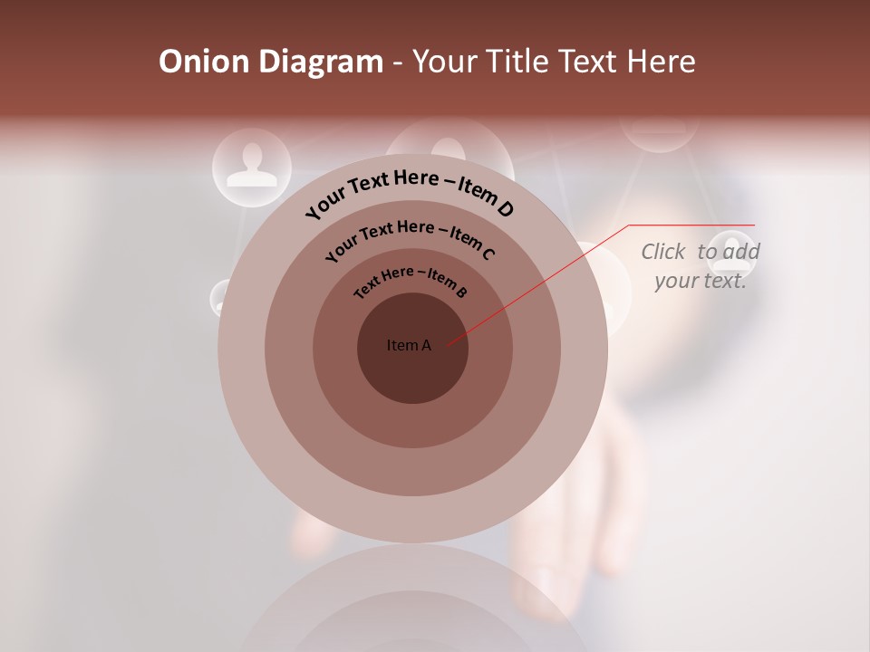 Community Touchscreen Icon PowerPoint Template