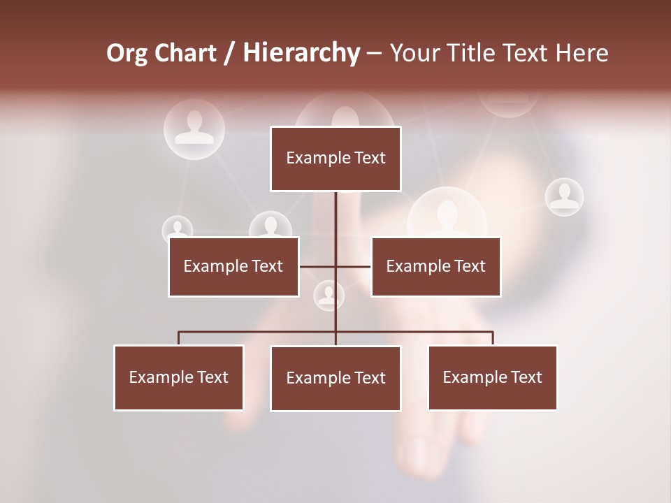 Community Touchscreen Icon PowerPoint Template