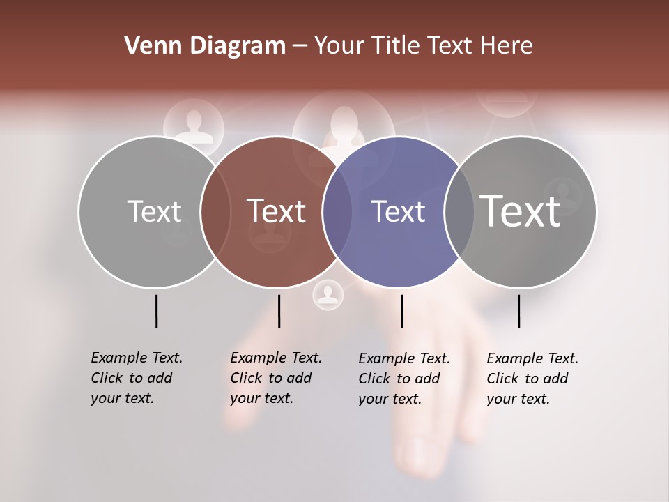 Community Touchscreen Icon PowerPoint Template