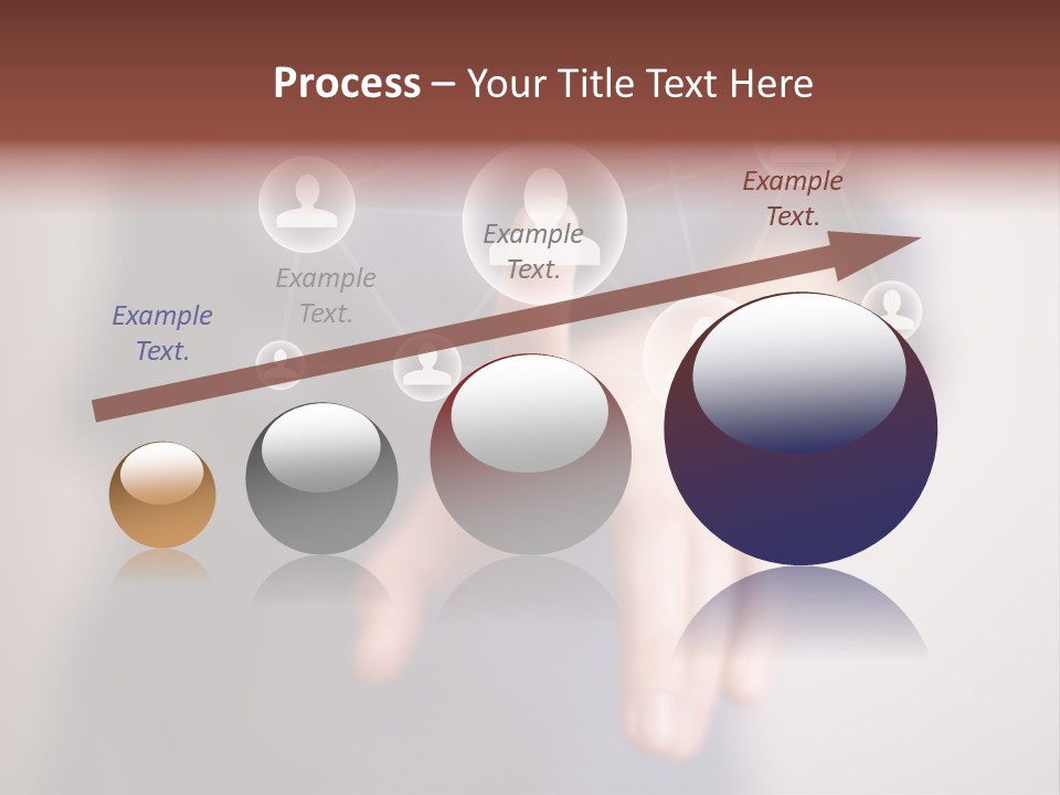 Community Touchscreen Icon PowerPoint Template
