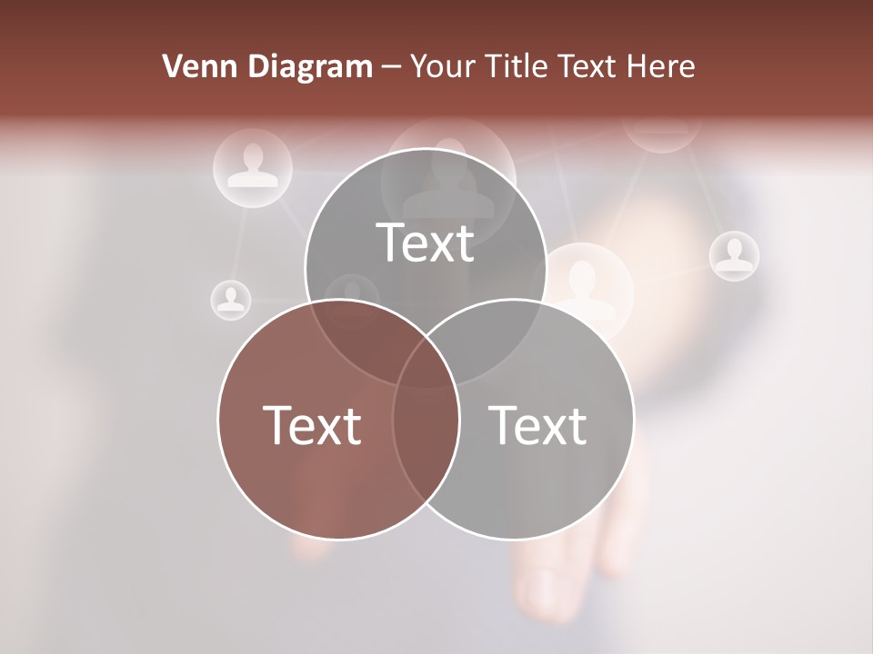 Community Touchscreen Icon PowerPoint Template