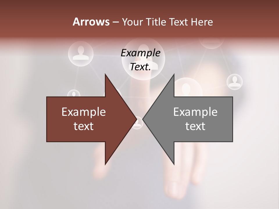 Community Touchscreen Icon PowerPoint Template