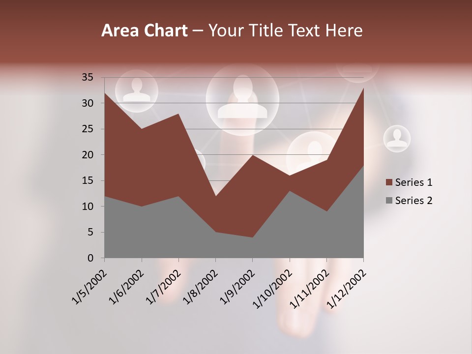 Community Touchscreen Icon PowerPoint Template