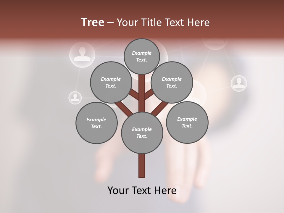 Community Touchscreen Icon PowerPoint Template