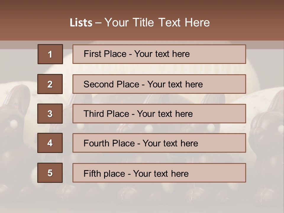 Egg Sweet Rabbit PowerPoint Template