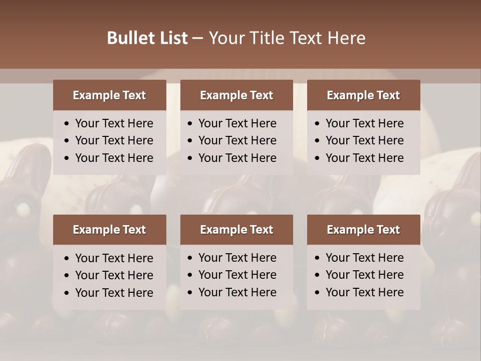 Egg Sweet Rabbit PowerPoint Template