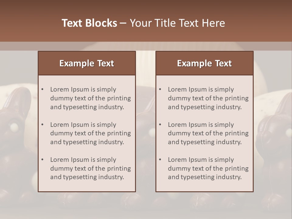 Egg Sweet Rabbit PowerPoint Template