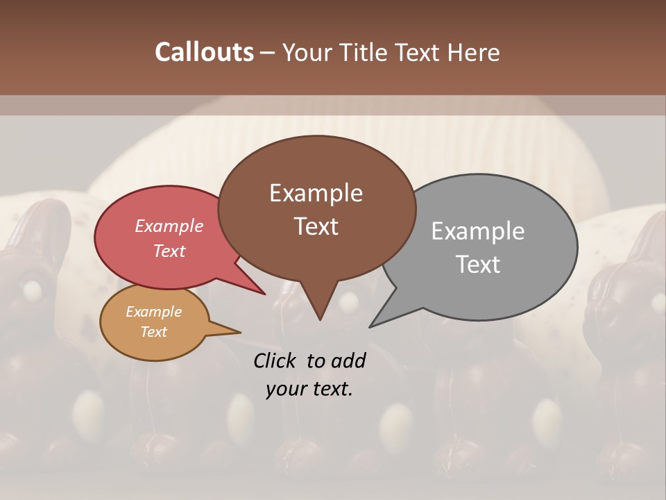 Egg Sweet Rabbit PowerPoint Template