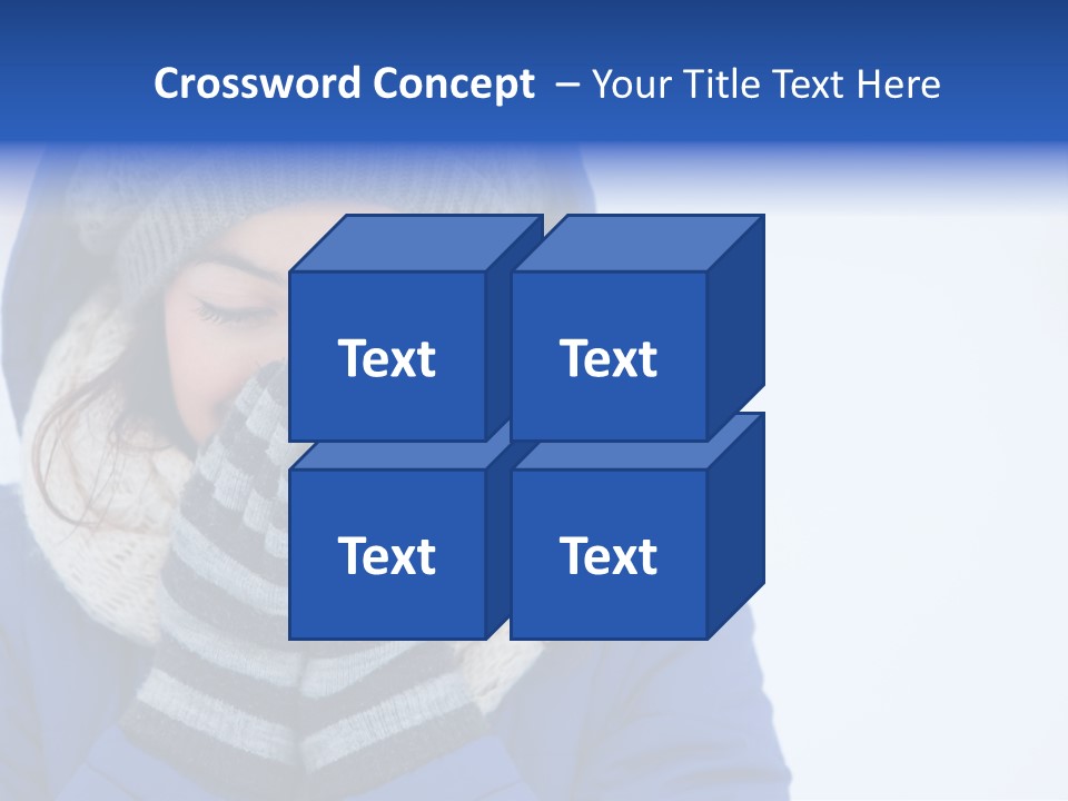 Woman Female Season PowerPoint Template