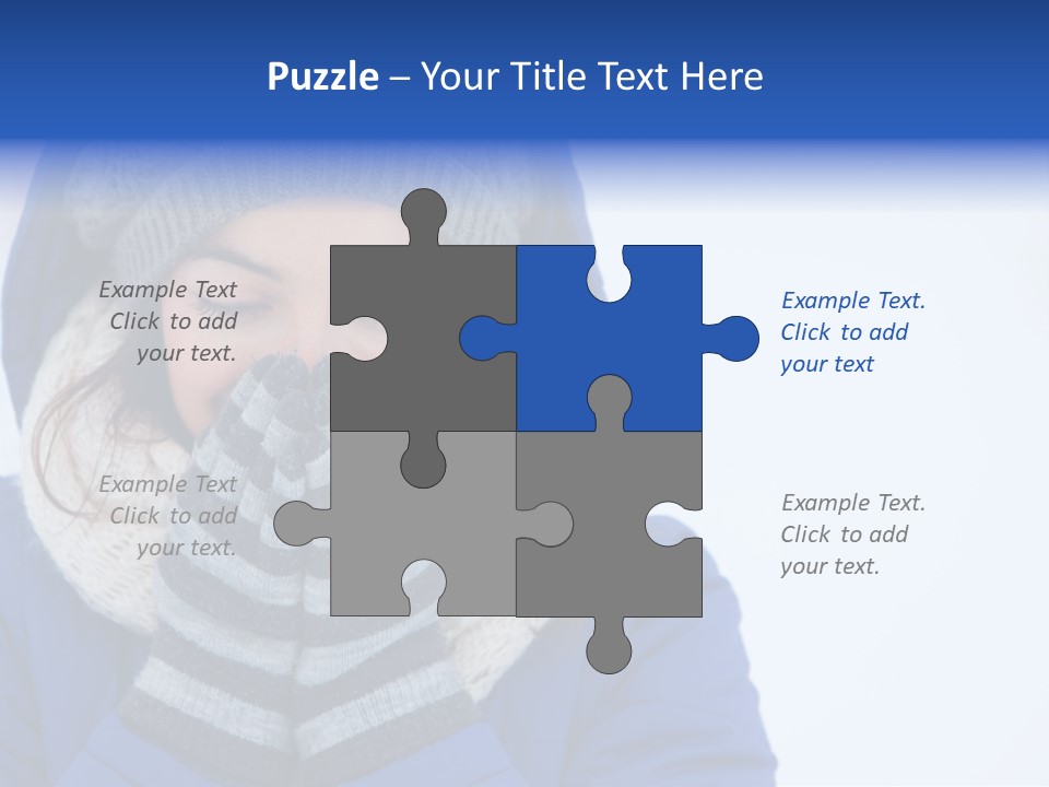 Woman Female Season PowerPoint Template