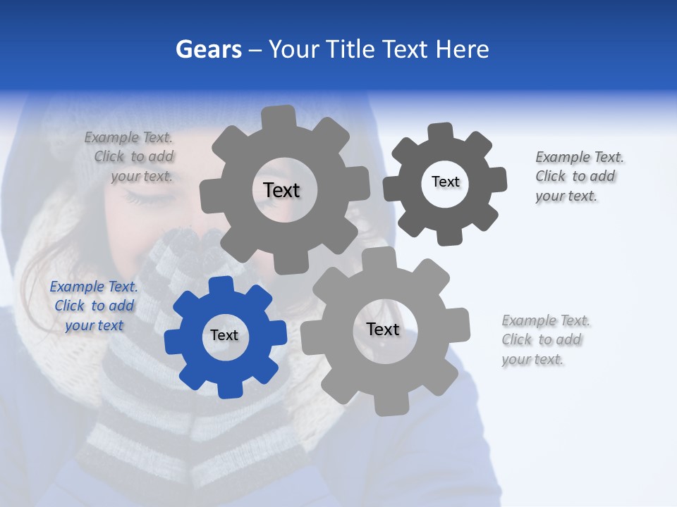 Woman Female Season PowerPoint Template