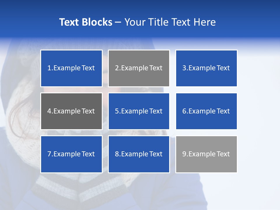 Woman Female Season PowerPoint Template