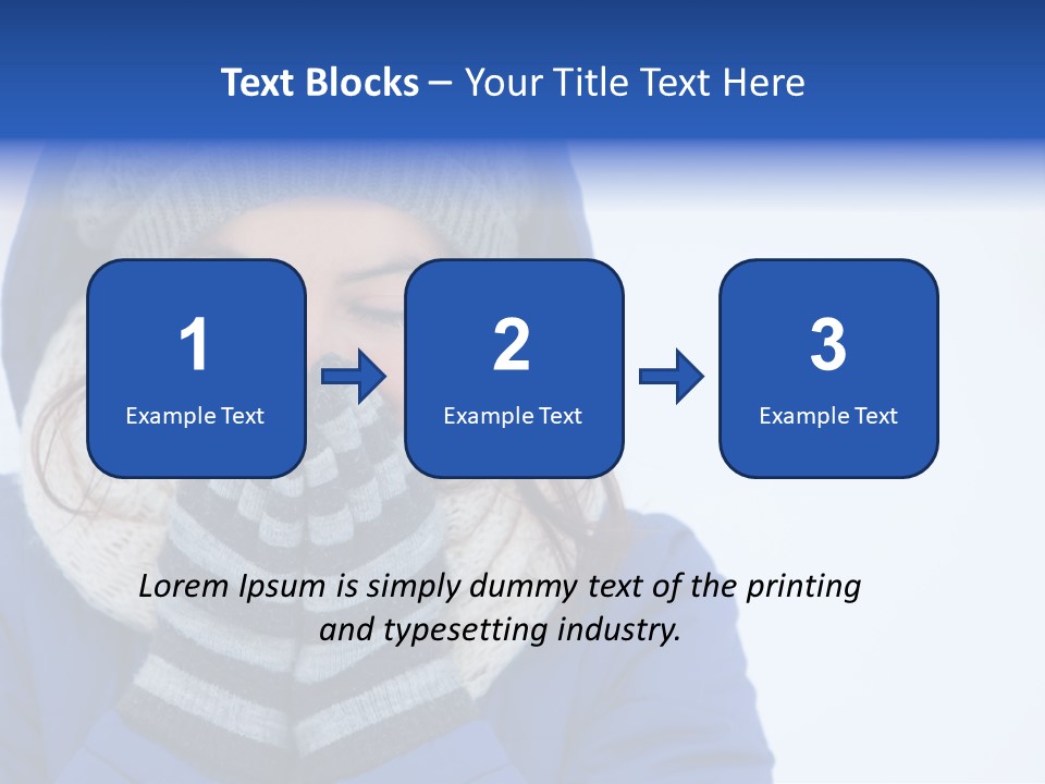 Woman Female Season PowerPoint Template