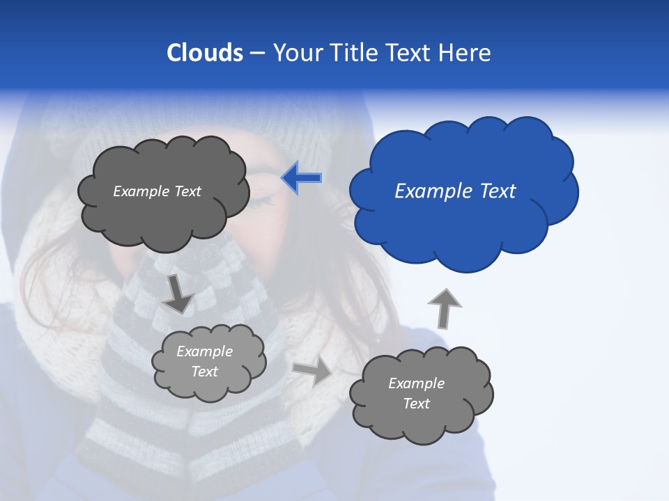 Woman Female Season PowerPoint Template
