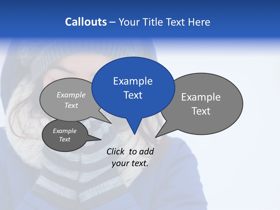 Woman Female Season PowerPoint Template