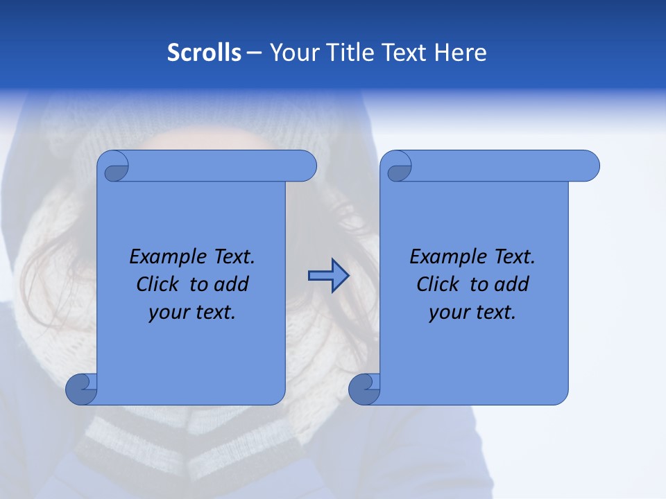 Woman Female Season PowerPoint Template