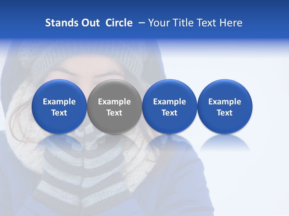 Woman Female Season PowerPoint Template