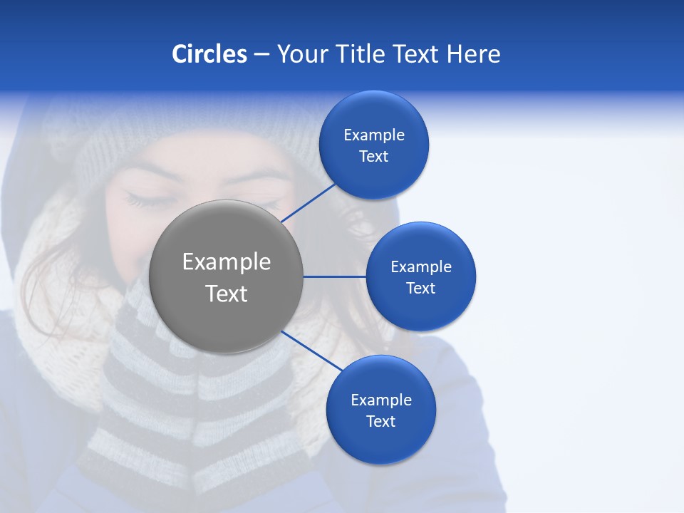 Woman Female Season PowerPoint Template