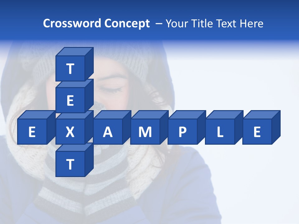 Woman Female Season PowerPoint Template