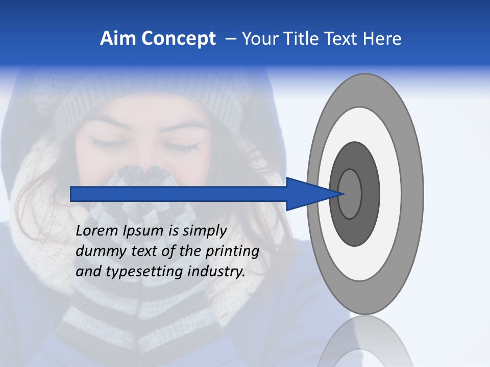 Woman Female Season PowerPoint Template