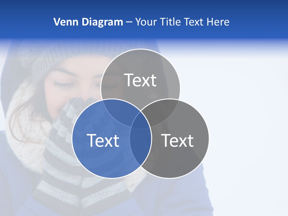 Woman Female Season PowerPoint Template