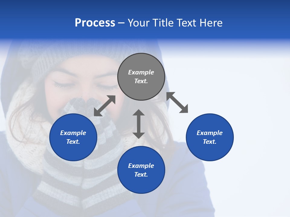 Woman Female Season PowerPoint Template
