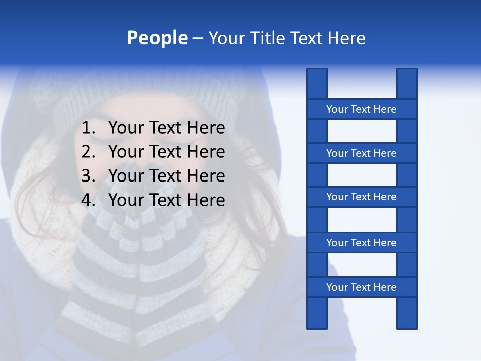 Woman Female Season PowerPoint Template
