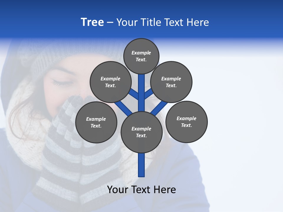 Woman Female Season PowerPoint Template