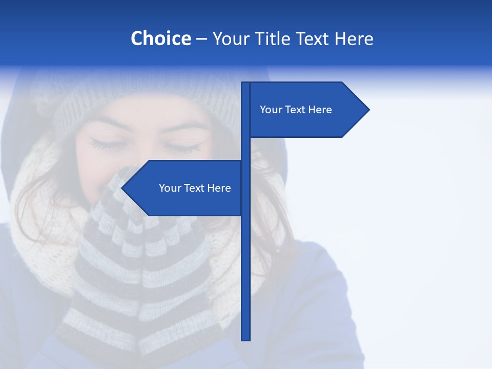 Woman Female Season PowerPoint Template