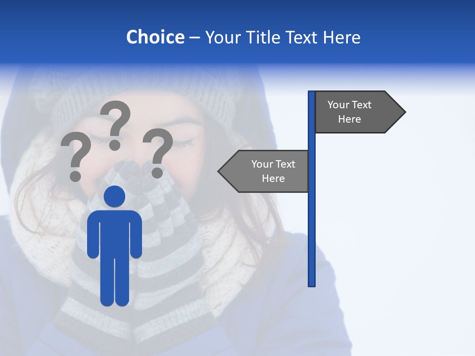 Woman Female Season PowerPoint Template