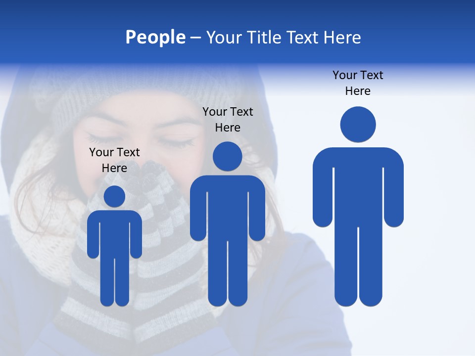 Woman Female Season PowerPoint Template