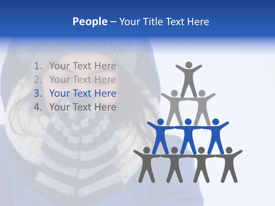 Woman Female Season PowerPoint Template