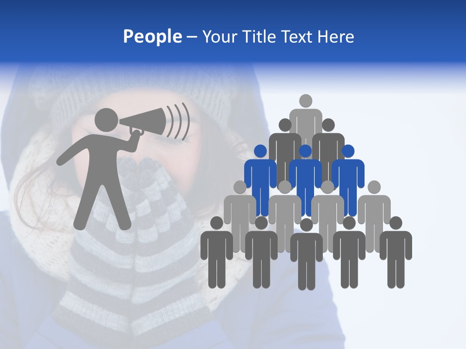 Woman Female Season PowerPoint Template