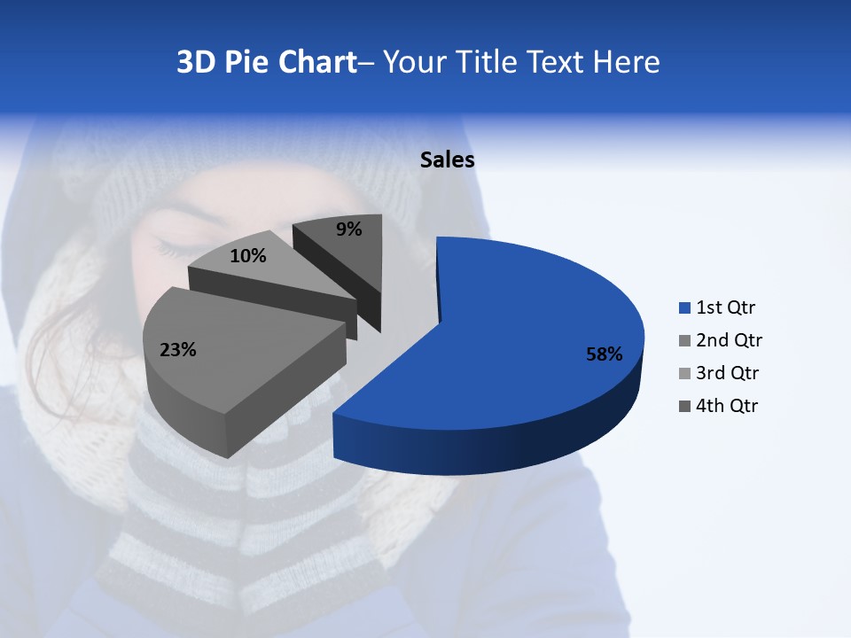 Woman Female Season PowerPoint Template