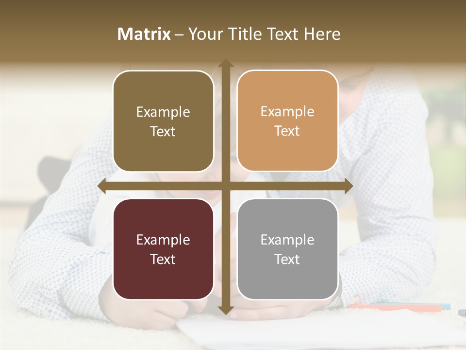 Adult Happiness Happy PowerPoint Template