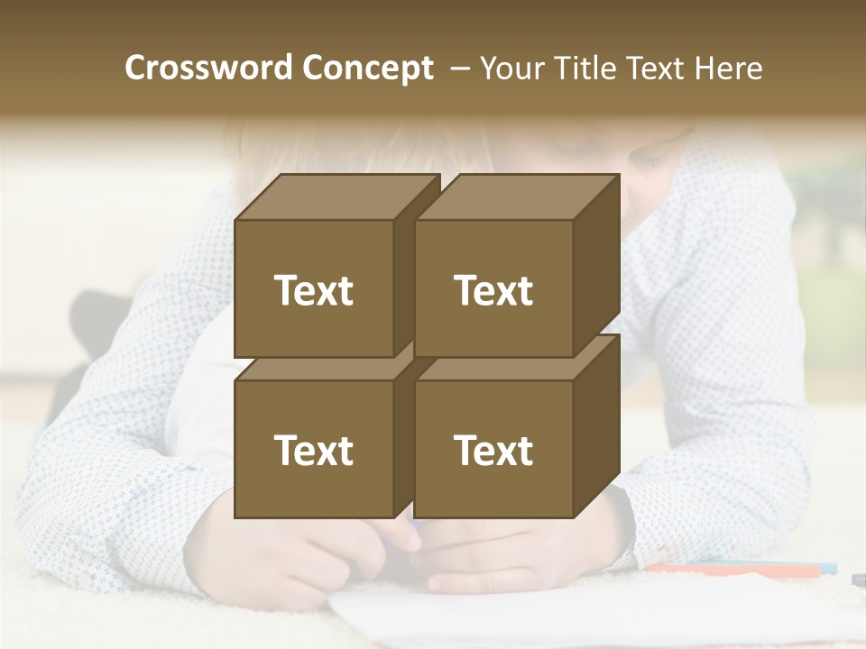 Adult Happiness Happy PowerPoint Template