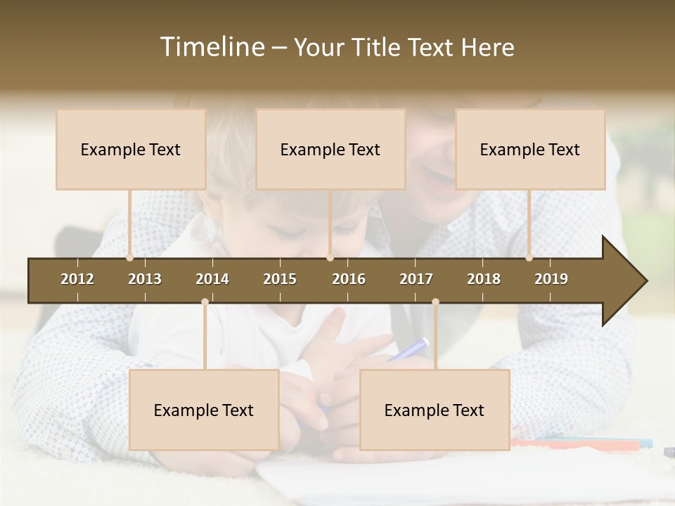 Adult Happiness Happy PowerPoint Template