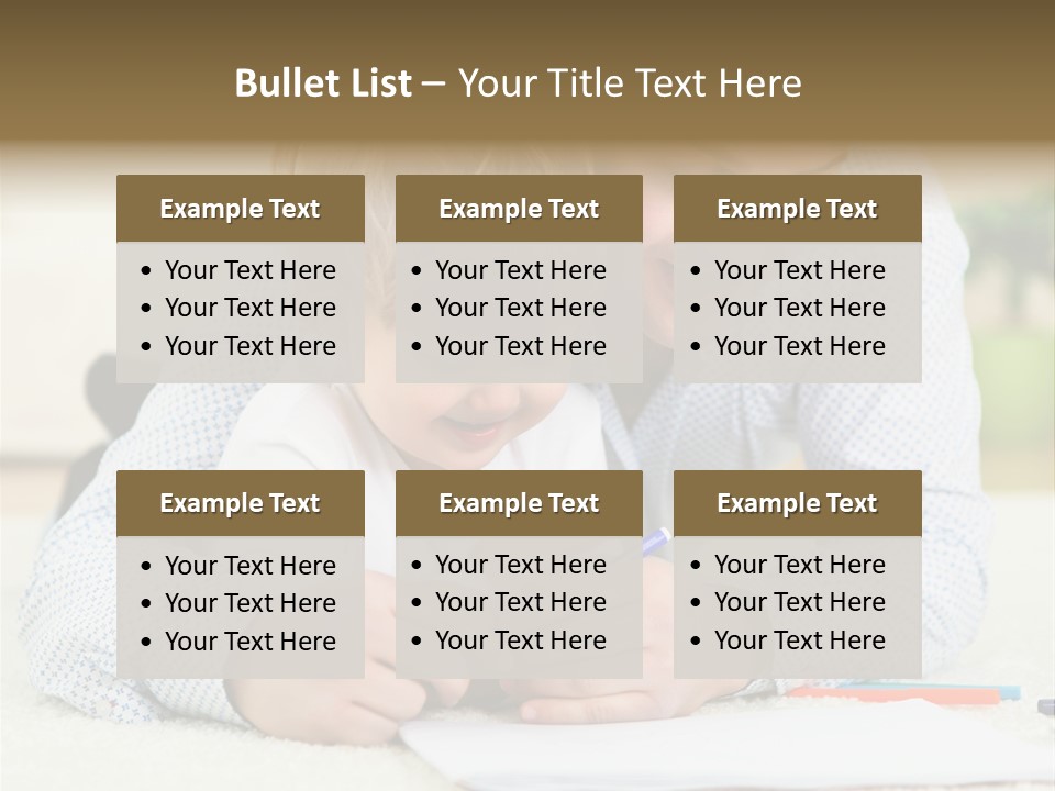 Adult Happiness Happy PowerPoint Template