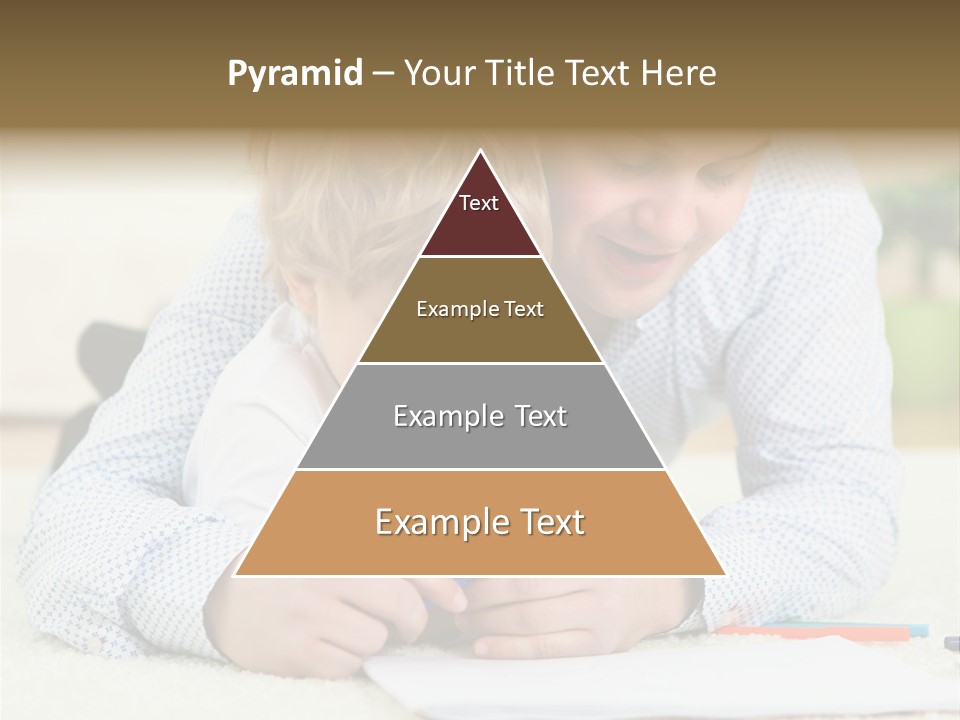Adult Happiness Happy PowerPoint Template