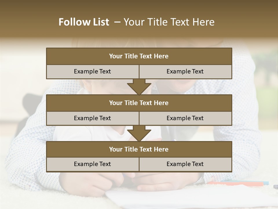 Adult Happiness Happy PowerPoint Template