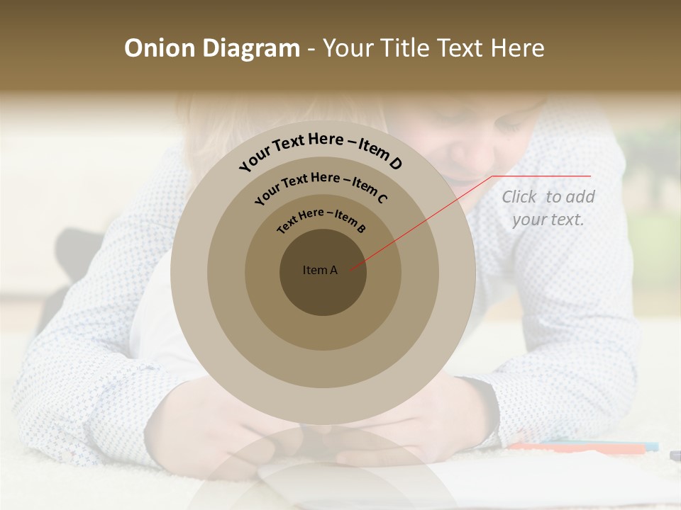 Adult Happiness Happy PowerPoint Template