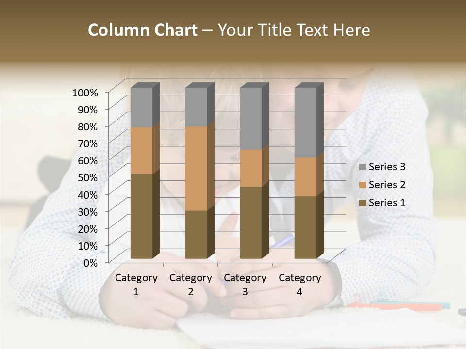 Adult Happiness Happy PowerPoint Template