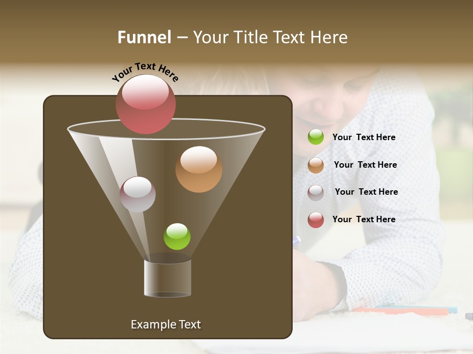 Adult Happiness Happy PowerPoint Template