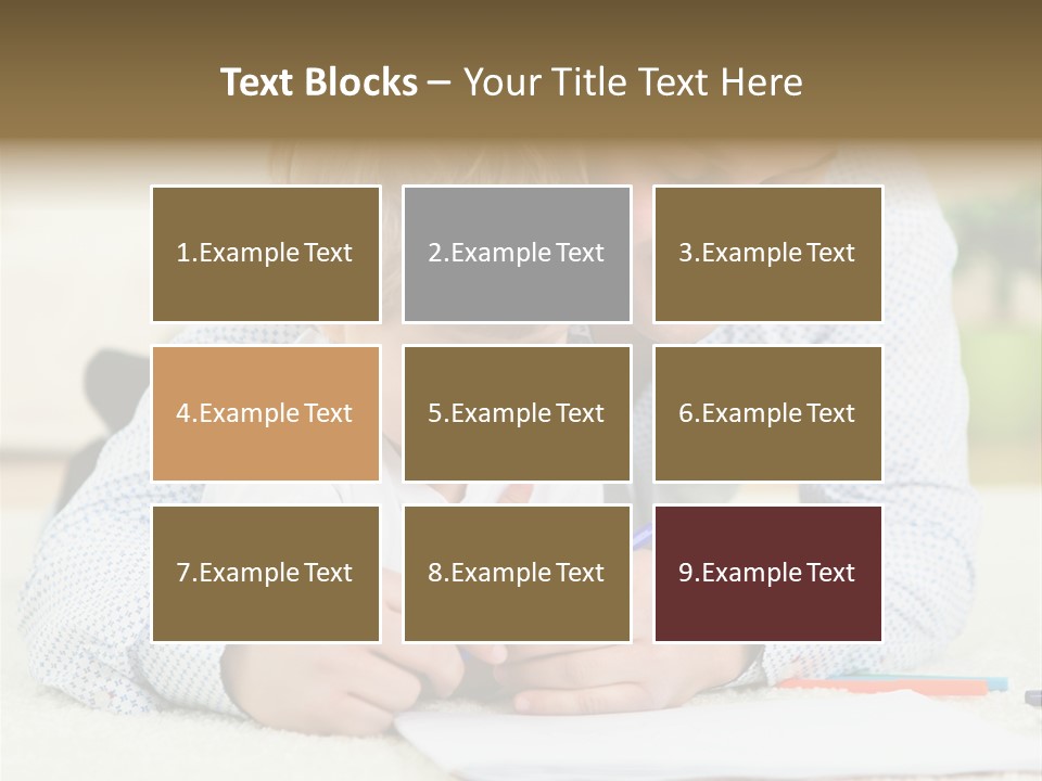 Adult Happiness Happy PowerPoint Template