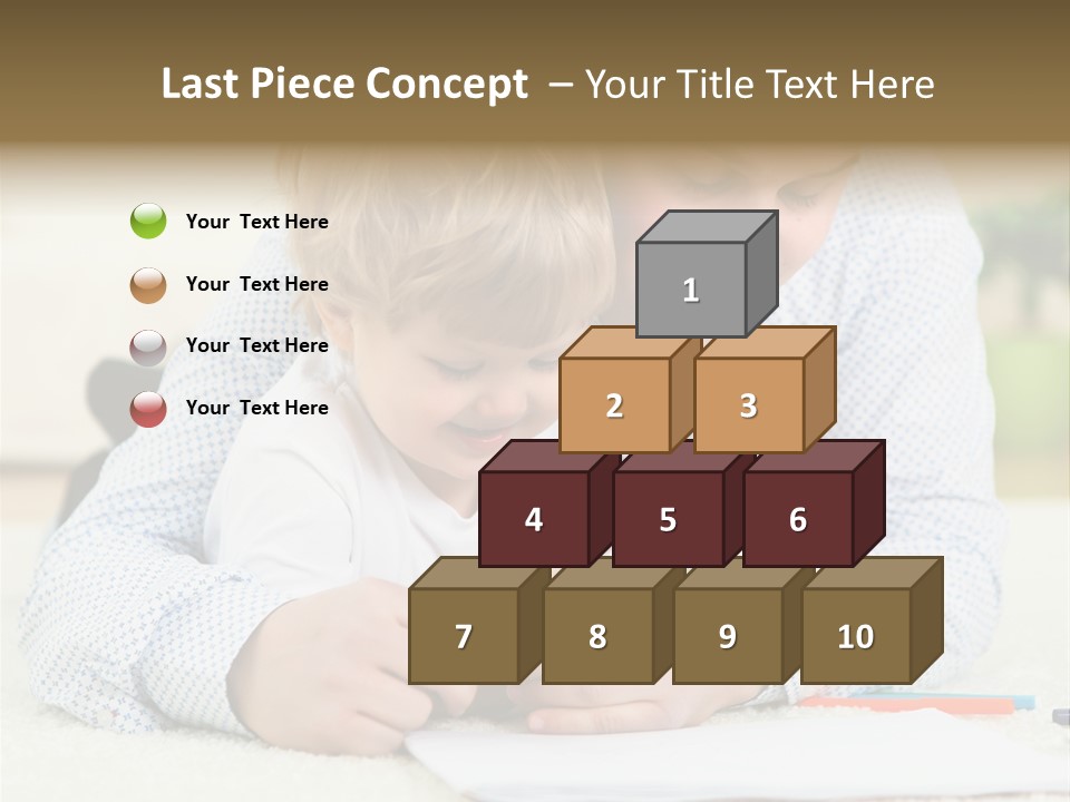 Adult Happiness Happy PowerPoint Template