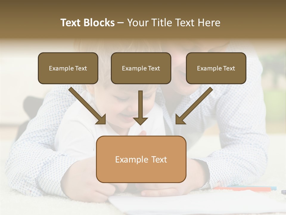 Adult Happiness Happy PowerPoint Template