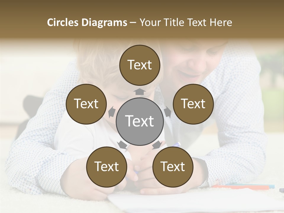 Adult Happiness Happy PowerPoint Template