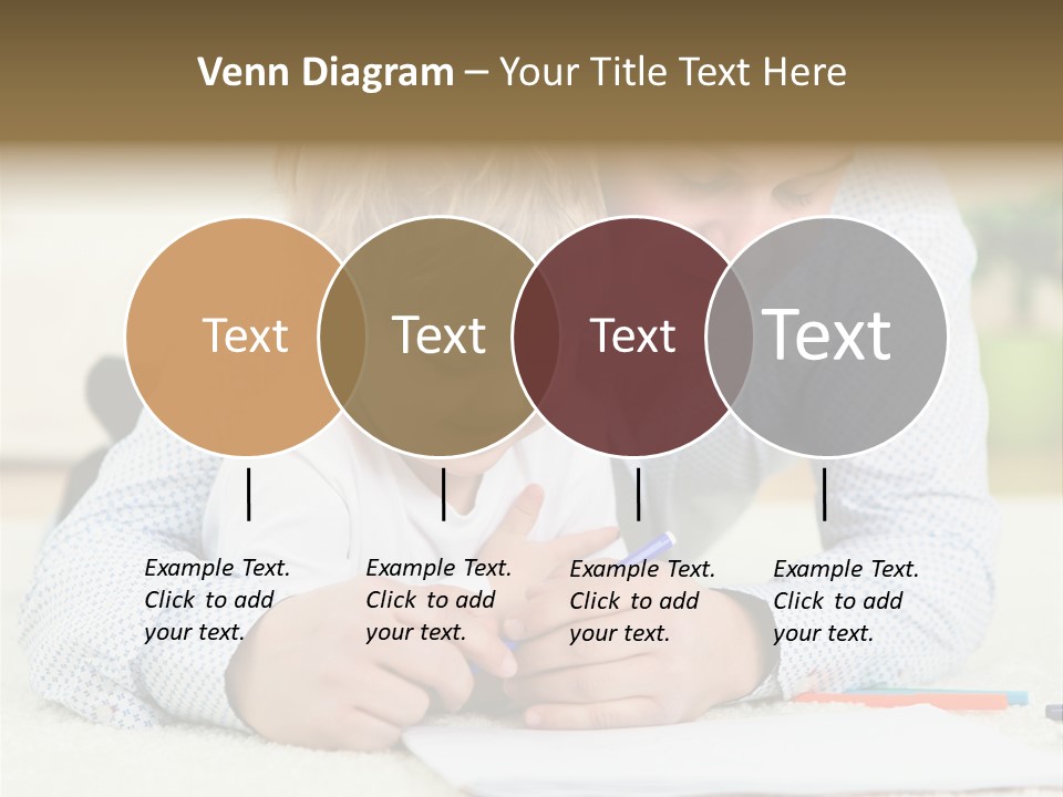 Adult Happiness Happy PowerPoint Template