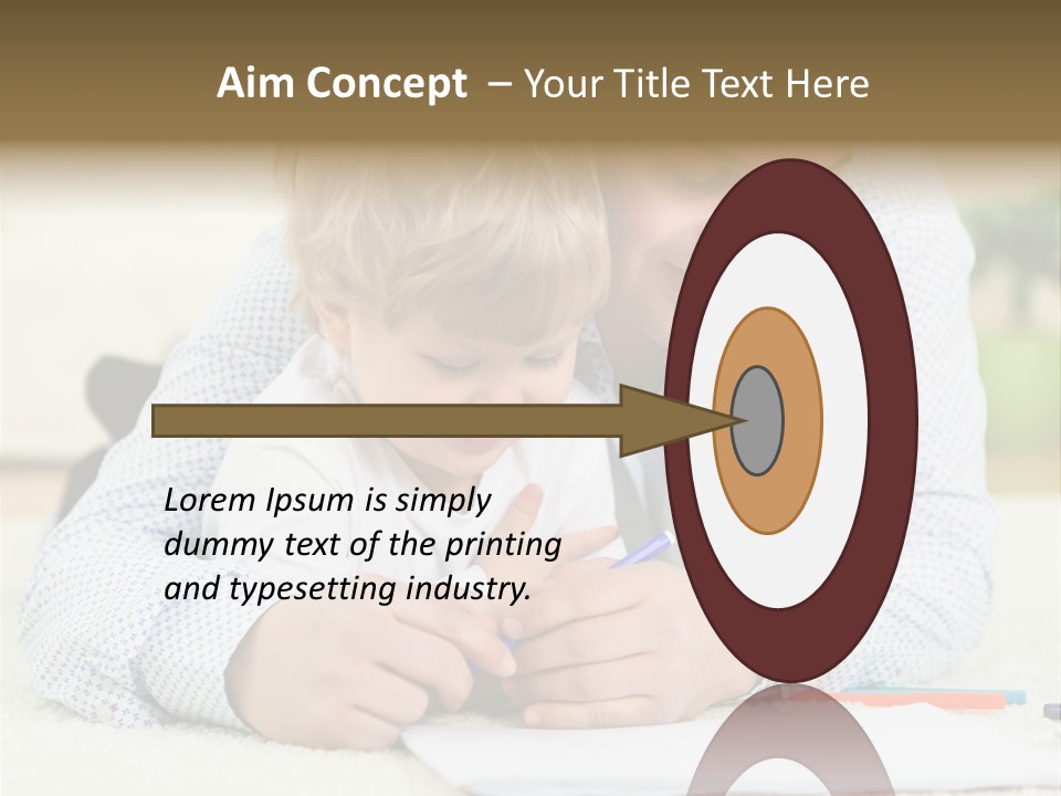 Adult Happiness Happy PowerPoint Template